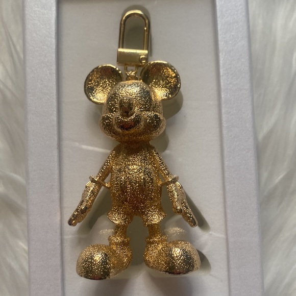 Disney Gold Baublebar Bag Charm. NIB - Picture 5 of 7